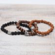 (image for) Brown Beads & Buddah Bangle
