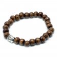 (image for) Brown Beads & Buddah Bangle