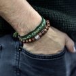 (image for) Brown Beads & Buddah Bangle