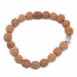 (image for) Rudraksha Buddah Bangle Mala - Natural