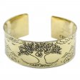 (image for) Brass Tibetan Mantra Bracelet - Tree of Life