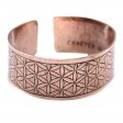 (image for) Copper Tibetan Bracelet - Flower of Life