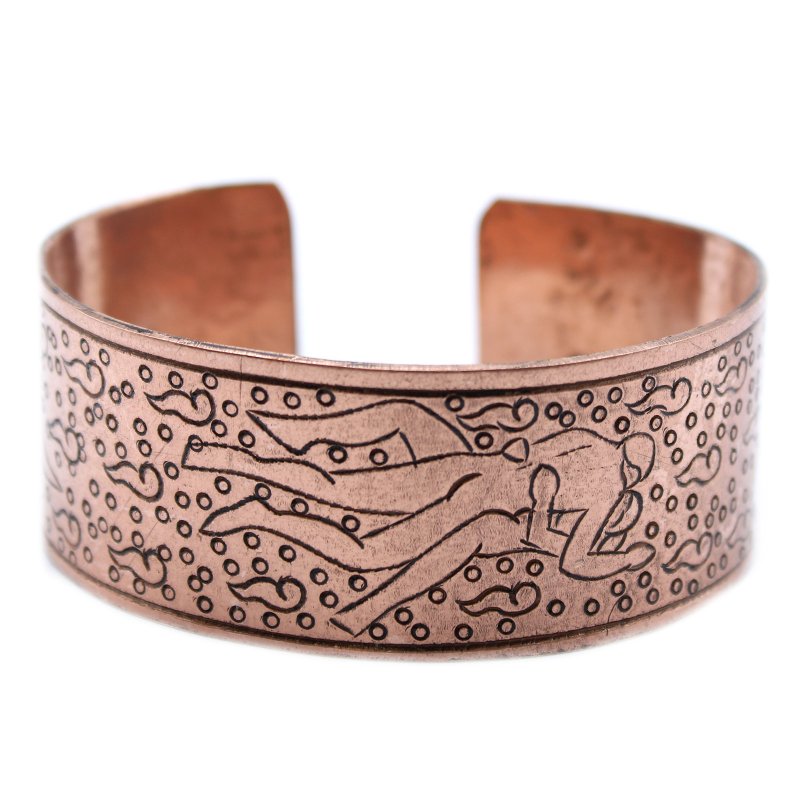 (image for) Copper Tibetan Bracelet - Kamasutra