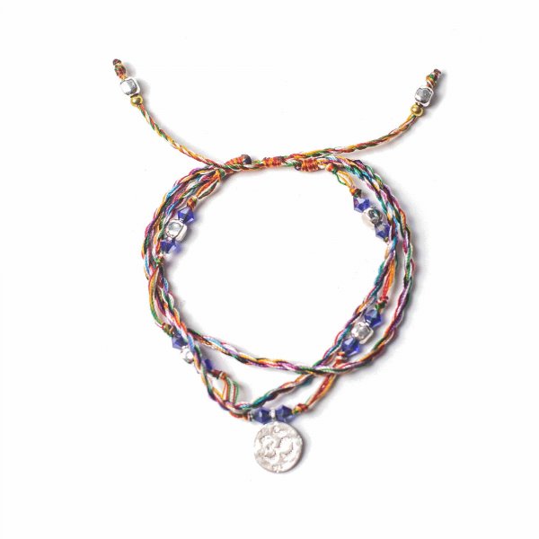 (image for) Temple String Bracelet - Om in Serenity