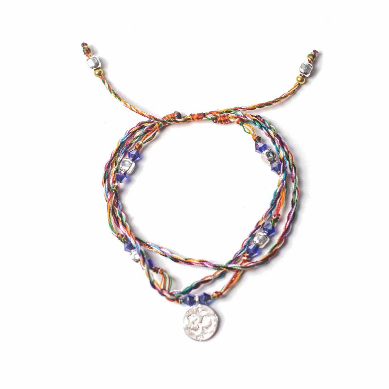 (image for) Temple String Bracelet - Om in Serenity