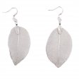 (image for) Earrings - Bravery Leaf - Silver