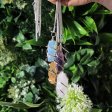 (image for) Cascade Wrapped Gemstone Necklace - Rough Opalite