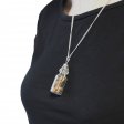 (image for) Bottled Gemstones Necklace - Tiger Eye