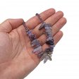 (image for) Longstone Gem Necklace - Amethyst