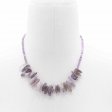 (image for) Longstone Gem Necklace - Amethyst