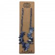 (image for) Longstone Gem Necklace - Sodalite