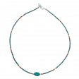 (image for) Nepalese Extra Fine Gem Necklace - Turquoise Stone & Beads