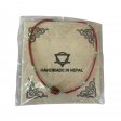 (image for) Nepalese Extra Fine Gem Necklace - Coral Tribal Bead