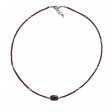 (image for) Nepalese Extra Fine Gem Necklace - Coral Tribal Bead
