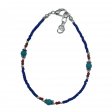 (image for) Nepalese Extra Fine Gem Bracelet- Blue Onyx