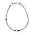 (image for) Nepalese Extra Fine Gem Bracelet - Pearl & Cut Beads