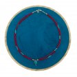 (image for) Nepalese Extra Fine Two Line Necklace - Pink & Turquoise Pendant