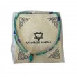 (image for) Nepalese Extra Fine Two Line Necklace - Lapis & Malachite Pendant