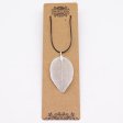 (image for) Necklace - Bravery Leaf - Silver