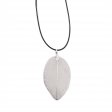 (image for) Necklace - Bravery Leaf - Silver