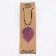 (image for) Necklace - Bravery Leaf - Multicoloured