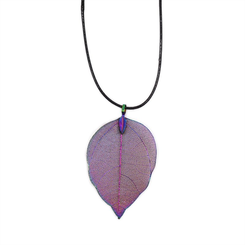 (image for) Necklace - Bravery Leaf - Multicoloured