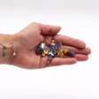 (image for) Gemstone Amethyst Gold & Silver Plated Pendants (6 assorted)