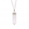 (image for) Gemstone Classic Point Pendant - Rock Quartz