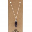 (image for) Gemstone Classic Point Pendant - Amethyst