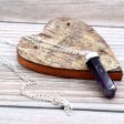 (image for) Gemstone Classic Point Pendant - Amethyst