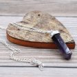 (image for) Gemstone Classic Point Pendant - Amethyst