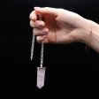 (image for) Gemstone Flat Pencil Pendant - Amethyst