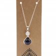 (image for) Gemstone Healing Hands Pendant - Amethyst