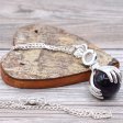 (image for) Gemstone Healing Hands Pendant - Amethyst