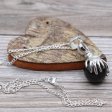 (image for) Gemstone Healing Hands Pendant - Black Agate