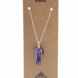 (image for) Gemstone Guardian Angel Pendant - Amethyst