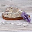 (image for) Gemstone Guardian Angel Pendant - Amethyst
