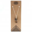 (image for) Gemstone Guardian Angel Pendant - Tiger Eye