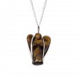 (image for) Gemstone Guardian Angel Pendant - Tiger Eye