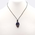 (image for) Laced Gemstone Teardrop Pendant - Sodalite