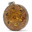 (image for) Orgonite Power Pendant - Multi Power Chakra - Lrg