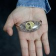 (image for) Orgonite Power Pendant - 7 Stone Chakra Oval with Tree