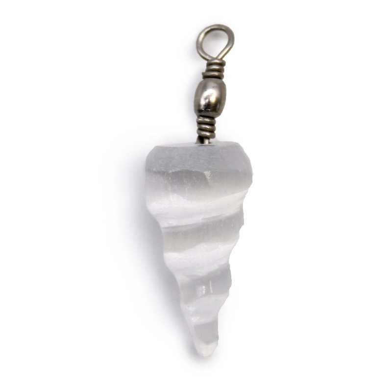 (image for) Selenite Spiral Pendant