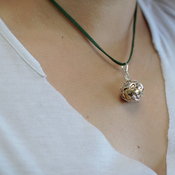 (image for) Silver Angel Bell - Healing - 23mm