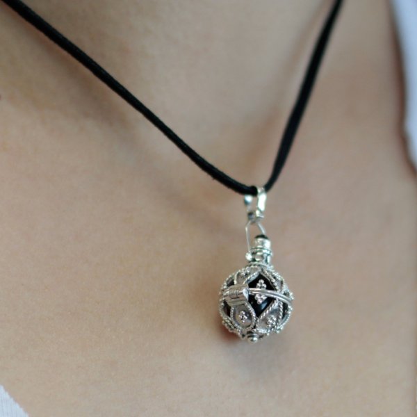 (image for) Silver Angel Bell - Darkness - 16mm