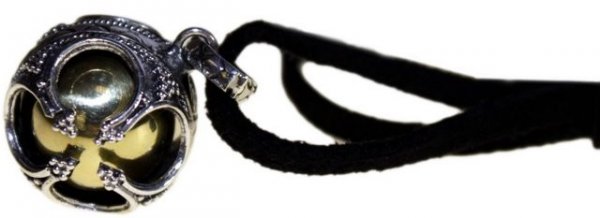 (image for) Silver Angel Bell - Prosperity - 16mm