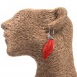 (image for) 925 Silver Earrings - Leaf Drop