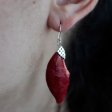 (image for) 925 Silver Earrings - Leaf Drop