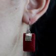 (image for) 925 Silver Earrings - SQ Mini Discs