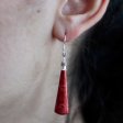 (image for) 925 Silver Earrings - Long Teardrop